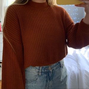Cropped sweater